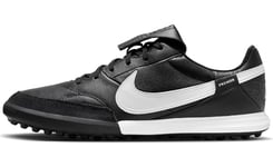 Nike Men's Premier III TF Sneaker, Black White, 4 UK