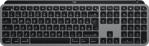 Logitech MX Keys S for Mac, Clavier sans Fil, Fluide, Saisie précise, Touches - programmables, rétroéclairé, Bluetooth Rechargeable USB-C pour MacBook Pro - QWERTZ