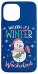 iPhone 13 Pro Max Walking In A Winter Wonderland Snowman Funny Ugly Christmas Case