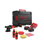 Milwaukee M18 FROP15-502XKIT M18 FUEL™ -kiillotuskone akun ja laturin kanssa