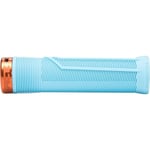 Grips CHESTER 30mm - bleu clair/orange