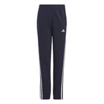 adidas Mixte Enfant Essentials 3-Stripes Fleece Pants, Legend Ink/White, 15-16 Years