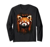 Red Panda Bear Mammal Cute Red Panda Long Sleeve T-Shirt