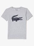 Lacoste Kids Lacoste Core Performance T-Shirt - Grey, Grey, Size 4 Years