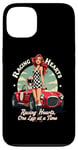 iPhone 13 Racing Hearts, One Lap At A Time Pinup Case