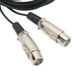 Stereo Sound Cable 3 Meter Dual XLR Female To 6.35mm 3 Pin Male Cable For Mu Hot