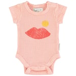 Piupiuchick Baby Body Med Tryck Ljusrosa | Rosa | 18 months