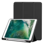 iPad Air 3 2019 / Pro 2017 10,5" Fodral med pennfack - Svart