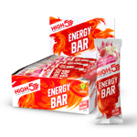 High5 Bringebær/Hvit Sjokolade Energibar 12 stk, 55 gram