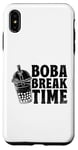 Coque pour iPhone XS Max Boba Break Time Thé au lait Bubble Tea Boba Pearl Lover