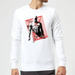 Sweat Homme Daredevil Cage - Marvel Knights - Blanc - XXL - Blanc