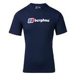 Berghaus Men's Organic Big Classic Logo T-Shirt, Dusk, M