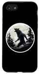 Coque pour iPhone SE (2020) / 7 / 8 Loup-garou hurlant pleine lune