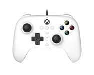 8Bitdo Ultimate Trådad Kontroll Hall Effect Edition (Xbox/PC) - Vit