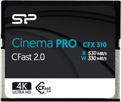 Silicon Power 512Gb Ast 2.0 Cinemapro X310 Memory Card, 3500X And Up To 530Mb/S Read, Mlc, For Blackmagic Ursa Mini, Canon Xc10/1D X Mark Ii And More - Sp512Gi X311Nv0Bm