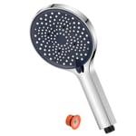 Pommeau de Douche, YEAUPE Pommeau de Douche economie Deau 8L/Min, Pommeau de Douche anti calcaire avec 6 Types de Jets, Pommeau Douche Grande 130 mm Diamètre, Chromés