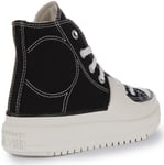 Converse A05094C All Star Construct Herringbone 80S Black White UK 3 - 13