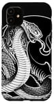 Coque pour iPhone 11 Cobra Snake x King Cobra Serpent