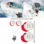 SurfBoard Kayak SUP Mount Tether Locking FCS Plug Kit GoPro Hero Action Camera