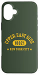 iPhone 16 Plus UPPER EAST SIDE 10021 NEW YORK CITY / NYC Athletic Design Case