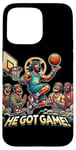 Coque pour iPhone 15 Pro Max Ballin with the Messiah Rejoignez la communauté Jesus Basketball