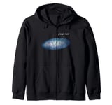 You Are Here Astronomy Space Astronomer Astrology Distressed Zip Hoodie