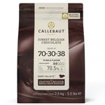 Callebaut Choklad 70 - 30 38 Mörk 2,5 kg