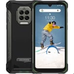 Okrossbar bärbar smartphone - DOOGEE S86 4G - Android 10 8500mAh - 6,1" Quad Camera 16MP 4 LED-blixtar 6GB+128GB Grön