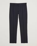 Filippa K Slim Wool Trousers Dark Navy