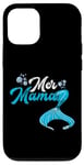 Coque pour iPhone 12/12 Pro Mer Mama Fête des Mères Sirènes Mère