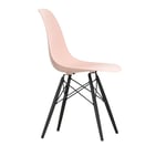 Vitra - Eames Plastic Chair DSW - 41 Pale Rose - Black Maple - Matstolar - Charles & Ray Eames - Rosa - Metall/Trä/Plast