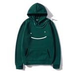 (SDark green B)Dream Merch Huppari Puserot Miehet Naiset Neulepusero Harajuku Tracksui Miesten Huppari Streetwear Rento muoti Ylisuurit vaatteet SHRY