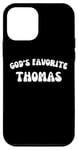 Coque pour iPhone 12 mini Thomas préféré de Dieu - Religieux chrétien drôle