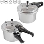 9L ALUMINIUM PRESSURE COOKER   KITCHEN CATERING HOME BRAND NEW WITH SPARE GASKET