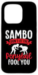 iPhone 15 Pro Sambo Girl Female Wrestler Training Sambo Wrestling Case