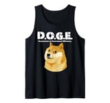 DOGE Department of government efficiency Tank Top