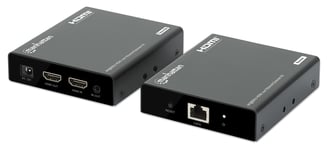 Manhattan 4K @ 60Hz HDMI Over Ethernet Extender Set up to 70 m