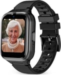 Smartee 4g Senior ¿ Montre Intelligente Pour Seniors À Gros Caractères, Bouton Sos, Gps, Périmètre De Sécurité, Appels/Appels Vidéo, Fréquence Cardiaque, Gestion Smartwatch Dans Smart Clan[X243]