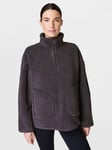 Sweaty Betty Plush Textured Fleece Half Zip Jumper