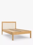 John Lewis Spindle Bed Frame, Double, Oak