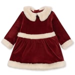 Konges Sløjd Christmas dress – red dahlia - 3-4år