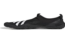 adidas Unisex Terrex Jawpaw Slip-On Heat.RDY Water Shoes Sandals, Core Black/Cloud White/Silver, 14 UK