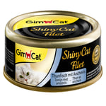 GimCat ShinyCat Filet 6 x 70 g - Tonfisk & ansjovis