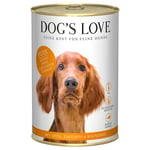 Dog's Love Adult 6 x 400 g - Kalkun