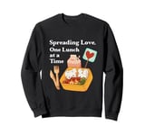 Funny School Cafeteria Worker Crew and Lunch Lady Quote Sweatshirt