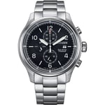 Montre Homme Citizen SUPER TITANIO 0810 ECO DRIVE Blanc Noir Argenté [Ø 44 mm