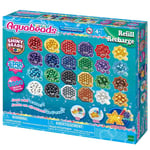 Aquabeads Refill Perlesett 2000 Perler - Skinnende- og Stjerneformet Perler