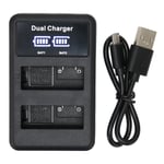 Usb Camera Battery Charger For En El14 En El14A Battery For D5300 D3200 D5200