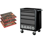 Bahco - Servante avec 158 outils à usage général