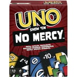 Mattel Games - UNO No Mercy - Kortspel för hela familjen, barn och vuxna HWV18